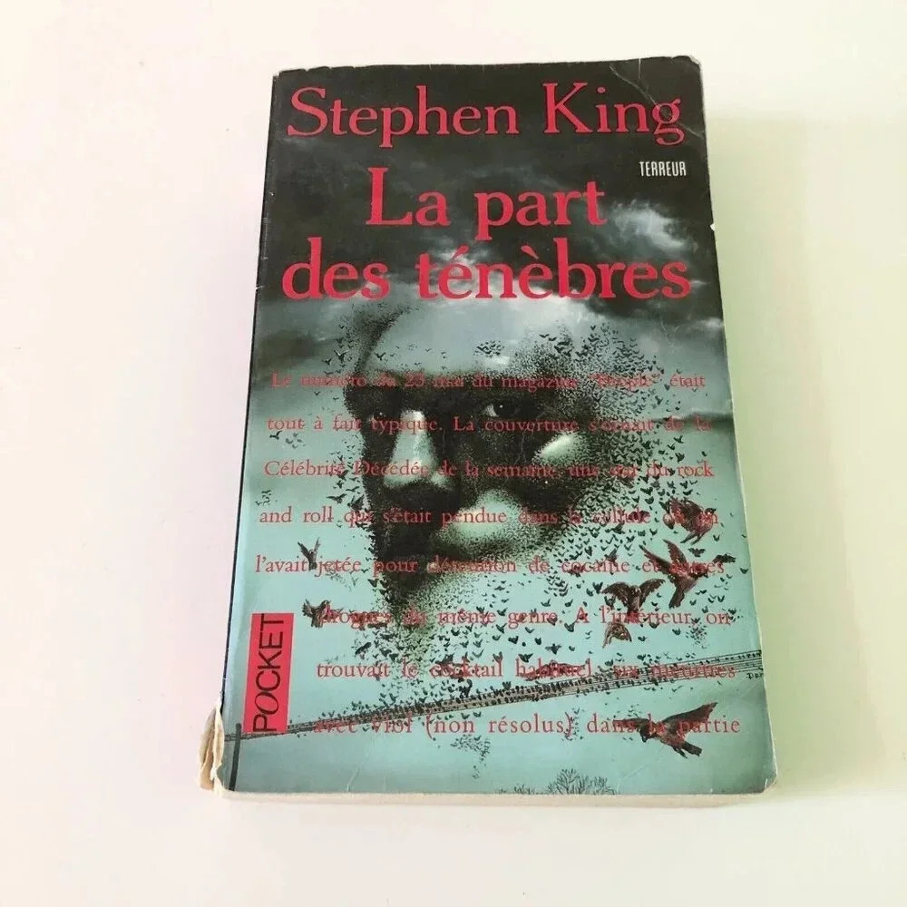 Vintage 90s Stephen King La Part Des Tenebres French Paperback Book